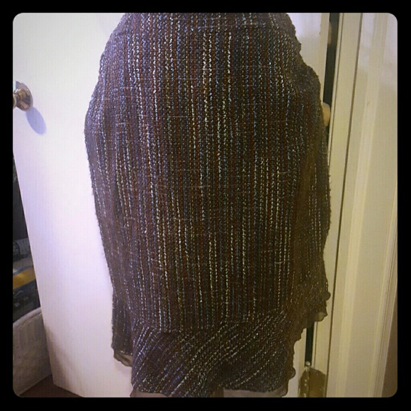 Skirt acrylic and linen - Picture 1 of 3